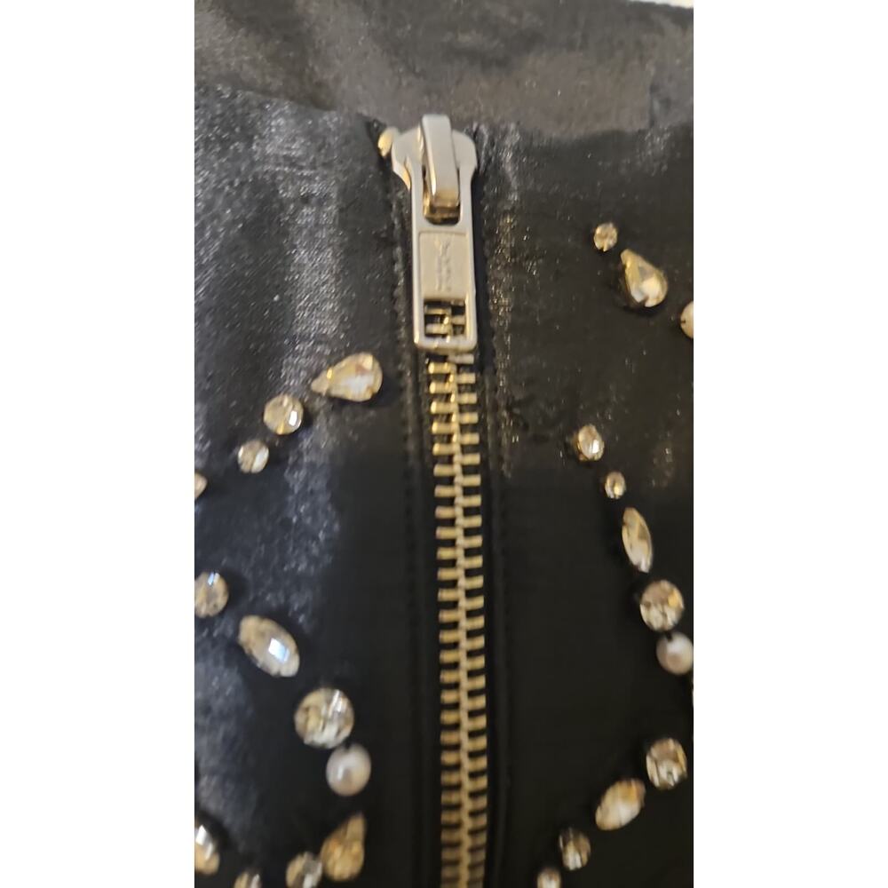 LoveShackFancy Brookhaven Crystal Embellished Party Mini Dress - Picture 4 of 10